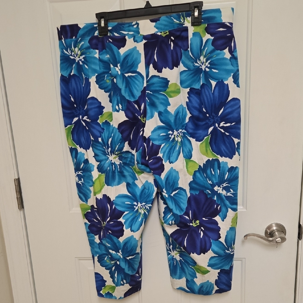 Floral Blue Bottoms - Picture 2 of 9